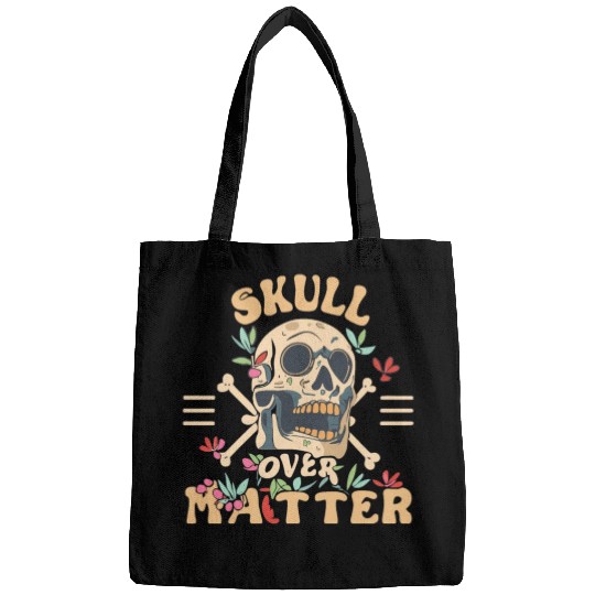 Totenkopf Skull Skulls Totenschädel Spruch Bags