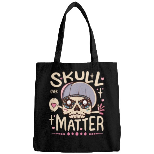 Totenkopf Skull Skulls Totenschädel Spruch Bags