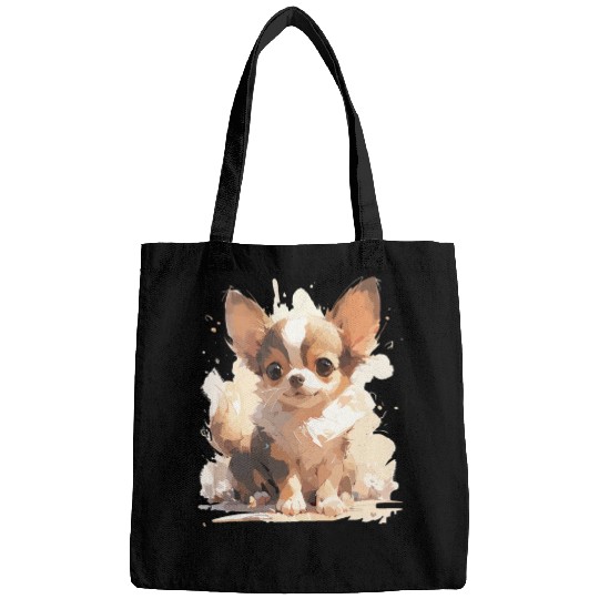 Chihuahua cuteness Bags