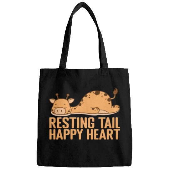 Resting Tail, Happy Heart Pajamas Pyjamas Bags