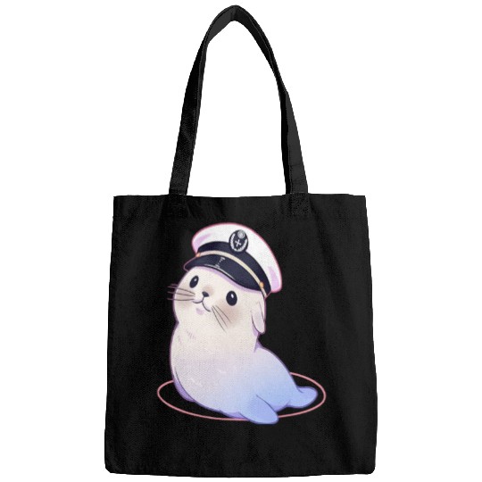 Seal Sailor Cap Boat Captain Cap Boating Seal Bags