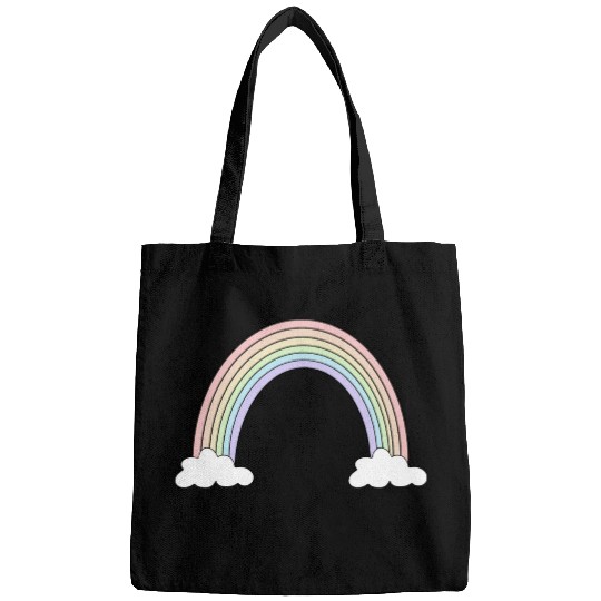 Pastel Rainbow Love Bags