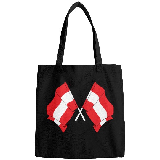 Two flags of Austria Bags