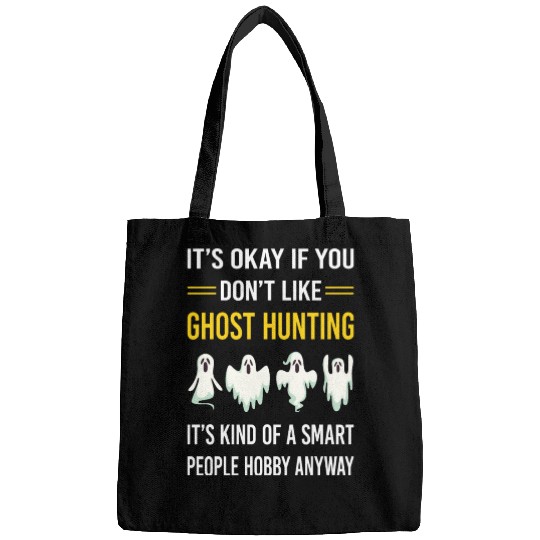 Smart People Ghost Hunting Hunter Paranormal Bags