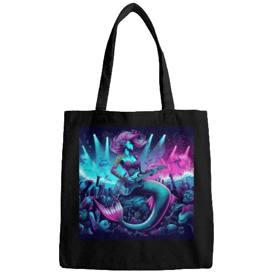 rock and roll under the sea Bags