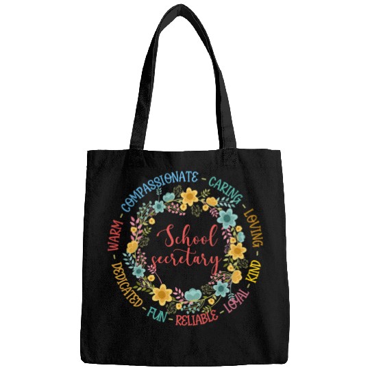 School secretary circle Bags