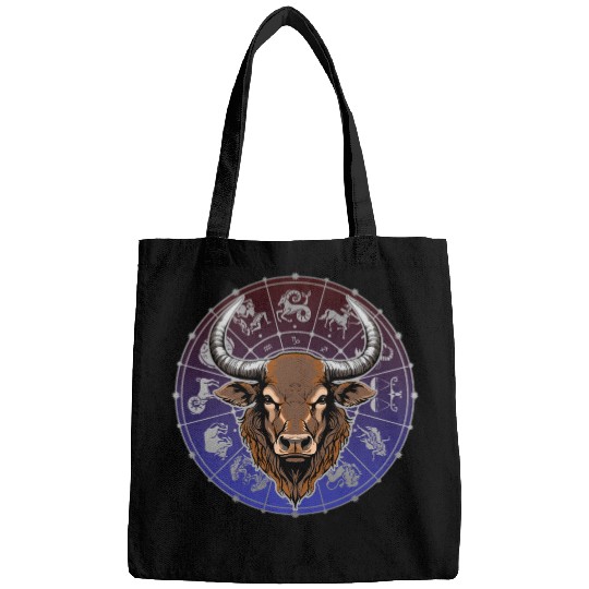 Taurus Zodiac star sign horoscope Astrology Bags