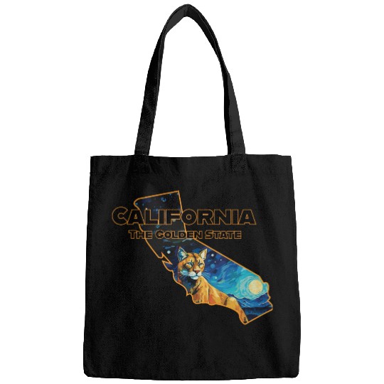 California Wildlife - mountain lion Bags