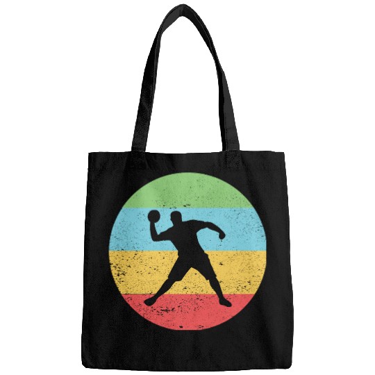 Dodgeball Vintage Retro Dodgeball Player Bags