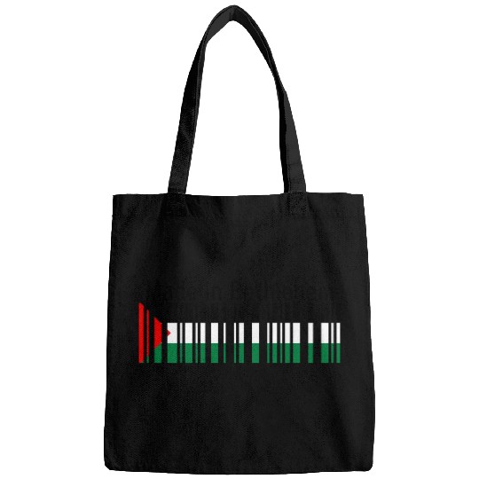 Made in Bethlehem Barcode Palestine Flag for Pales Bags