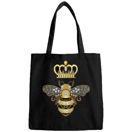 Queen Bee Crown Women Hive Beekeeping Bee Women Bags