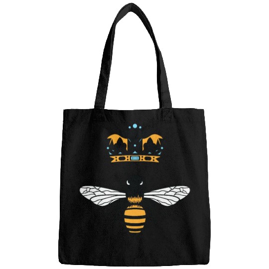Queen Bee Crown Women Hive Beekeeping Bee Women Bags