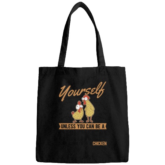 Chickens Chicken Farm Farmer Bags
