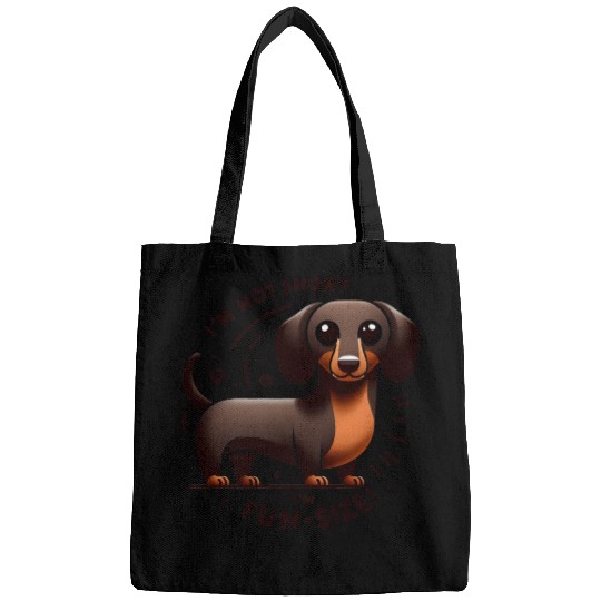 Cute Dachshund - Fun-Size Charm Bags