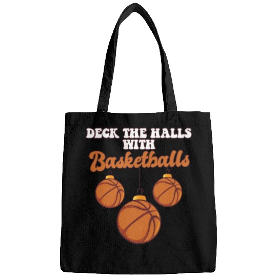 Basketball Player Coach Christmas Balls Deck The Bags