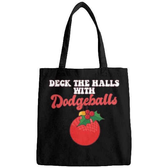 Dodgeball Player Coach Christmas Balls Deck The Bags
