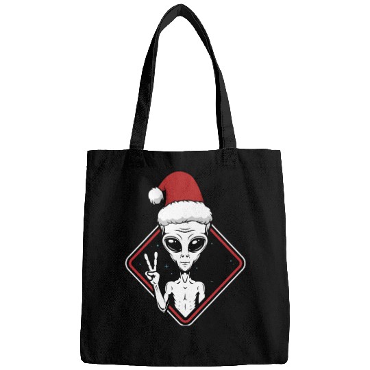 Alien Christmas Peace Bags