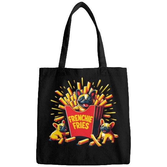 Frenchie Fries - Cute French Bulldog Fries Bags