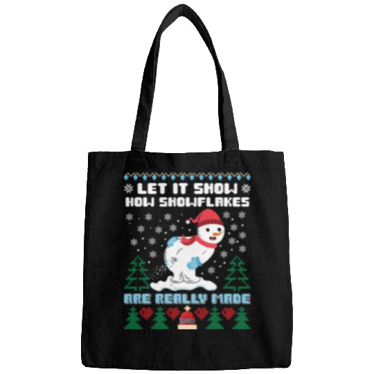 Snowman Let it Snow Christmas Snow Fever Bags