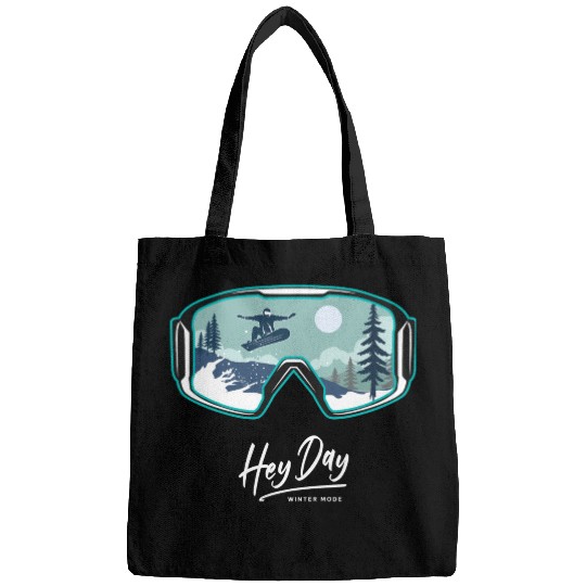 Snowboarding Style logo. By "Hey Day" Bags