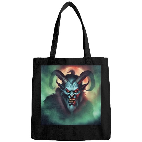 Krampus in Green Fog Bags