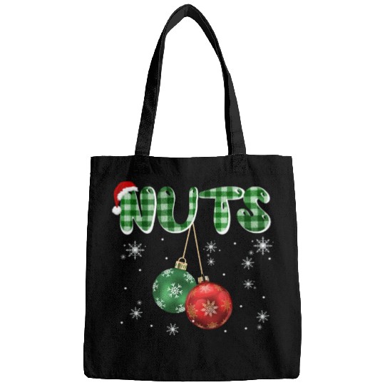 Chest Nuts Christmas Funny Couple Matching Bags