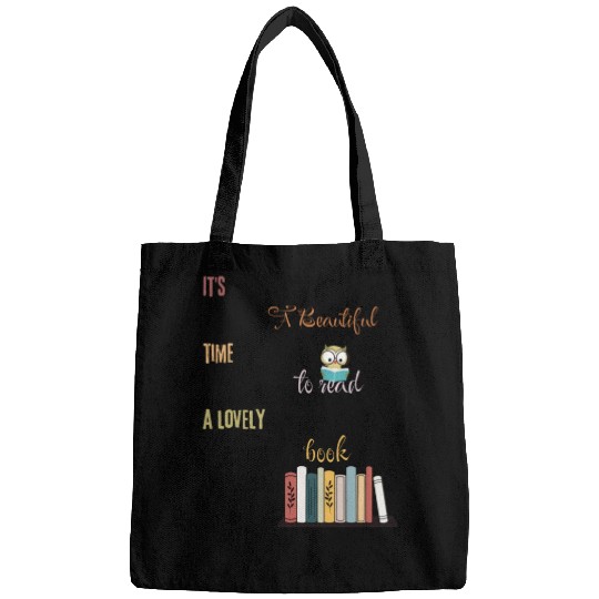 It's a beautiful time to read a lovely book Bags