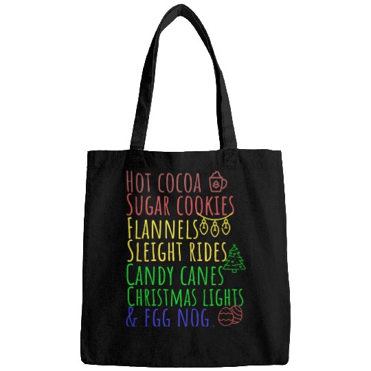Hot cocoa sugar cookies Christmas lights Bags