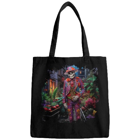 Sustainably sourced day of the dead garden Bags