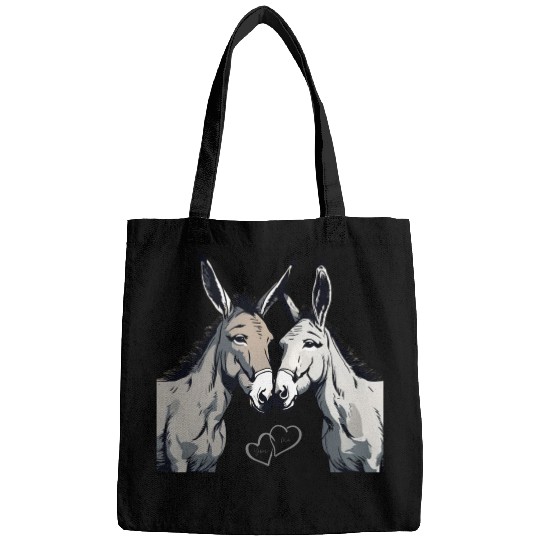 Donkey Couple - You & I Bags
