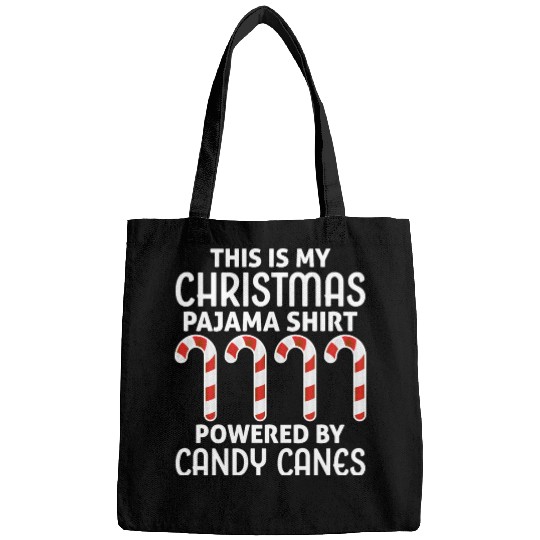 This is My Christmas Pajama Bags Candy Canes