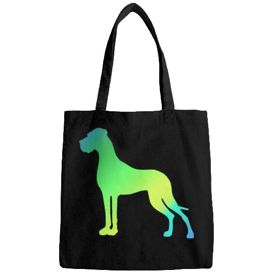 Green Yellow Great Dane Bags