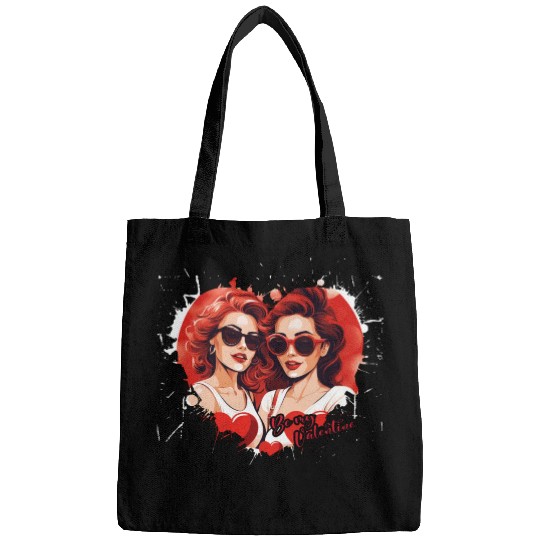 Valentines Day Outfit For Her And Her in love Bags