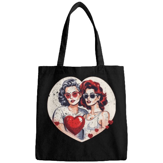 Valentines Day Outfit For Her And Her in love Bags