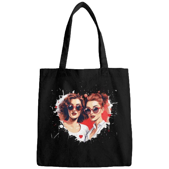Valentines Day Outfit For Her And Her in love Bags
