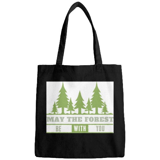 May The Forest Be With You Bags