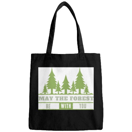 May The Forest Be With You Bags