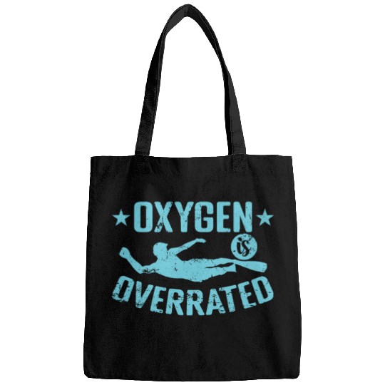 Oxygen is Overrated Swim Sport Bags