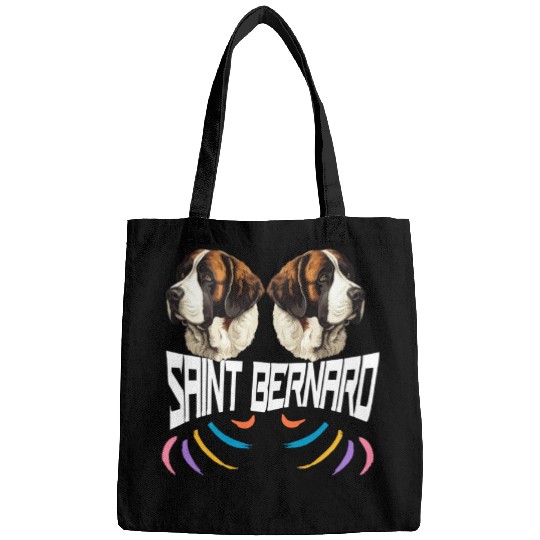 Lover Saint Bernard dog Bags
