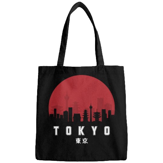 Tokyo Typography Bags - Urban Statement