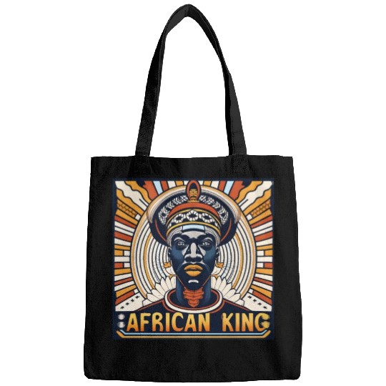 African King Gift For Afrocentric Lovers Bags