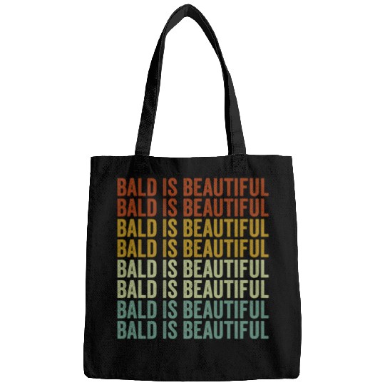 Bald Is Beautiful Bags