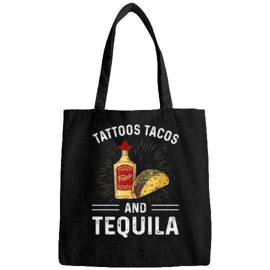 Tattoos Tacos and Tequila Bags