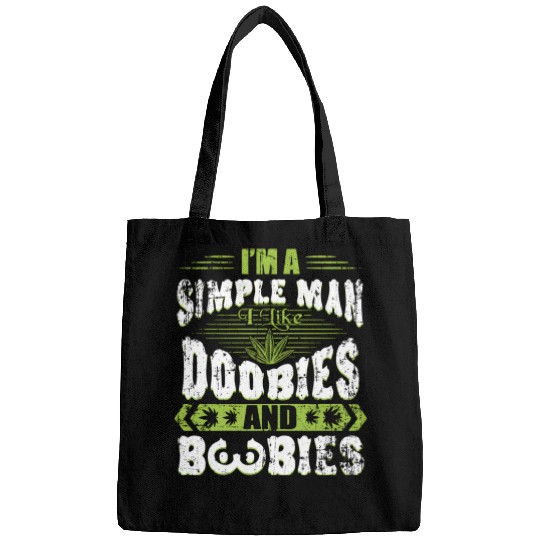 Marijuana Doobies And Boobies Smoking Pot Weed Bags