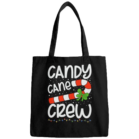 Candy Cane Crew Funny Christmas Bags