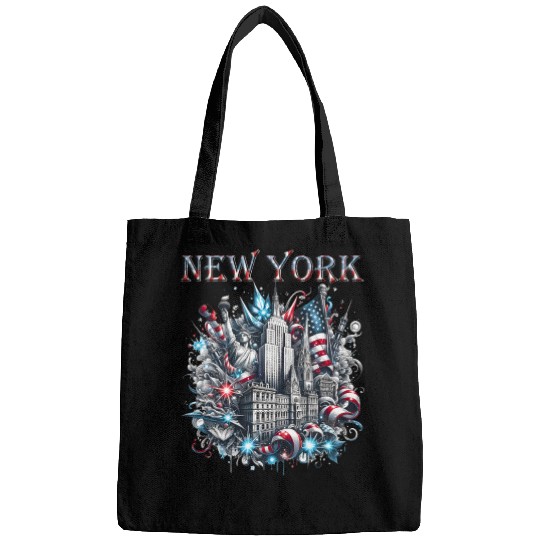 New York Christmas Spirit Bags