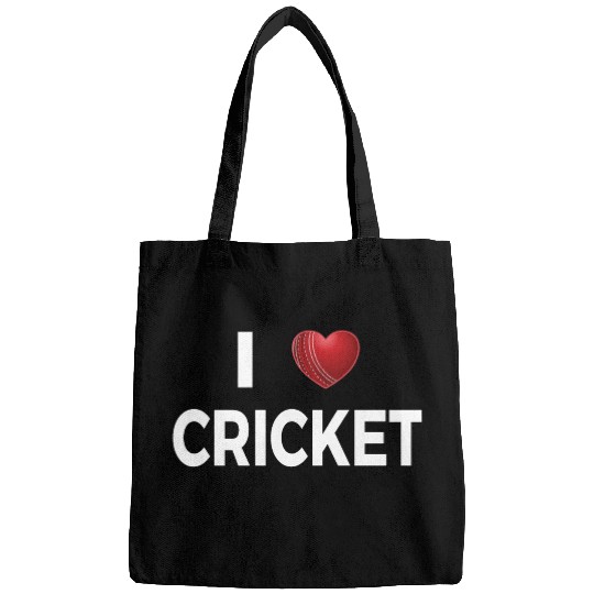 I Love Cricket Bags