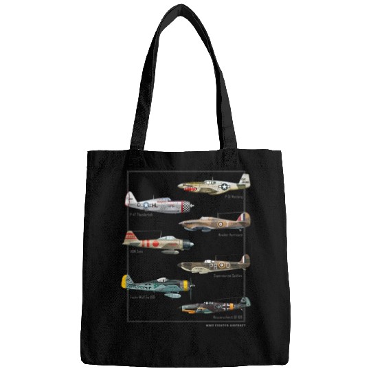 WW2 Fighter Aircraft Warbirds Bags