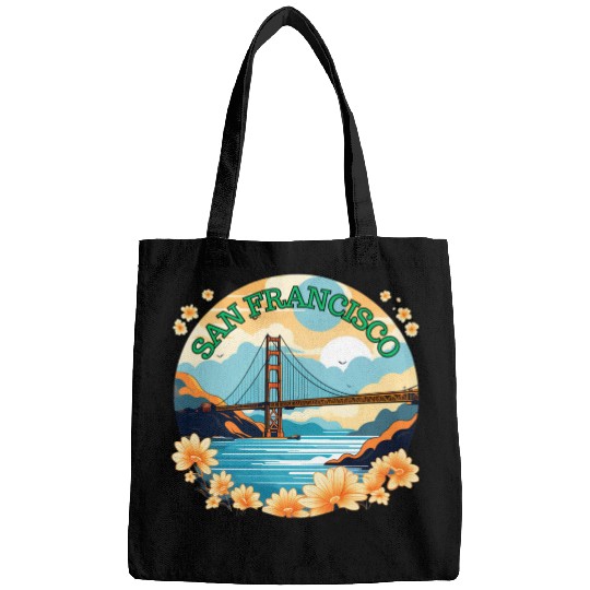Golden Gate Bridge - San Francisco Bags