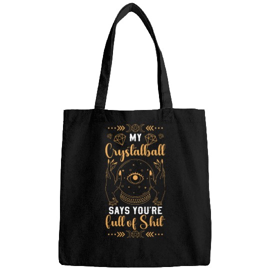 Crystal Ball Magical Signs Bags